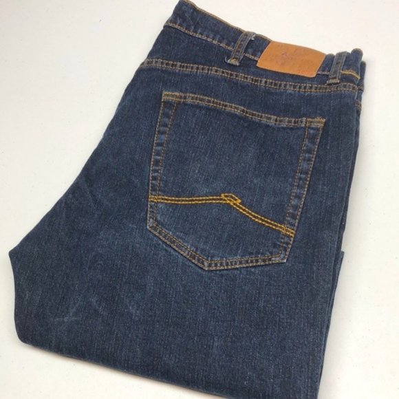 VINTAGE MENS US POLO ASSN STRAIGHT JEANS 40x32 LIKE NEW 😎 - Picture 1 of 12